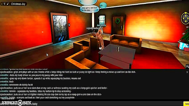 Annie X-Mas 2.0 – 3D Anime Babe Seduces in Festive Porn Adventure