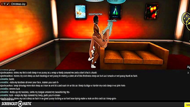 Annie X-Mas 2.0 – 3D Anime Babe Seduces in Festive Porn Adventure