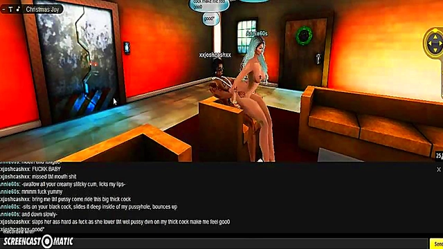 Annie X-Mas 2.0 – 3D Anime Babe Seduces in Festive Porn Adventure