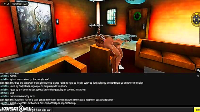 Annie X-Mas 2.0 – 3D Anime Babe Seduces in Festive Porn Adventure