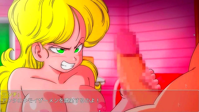 Horny Loli Goku Bulma Parody – Big Boob Paizuri & Anime Cum Session