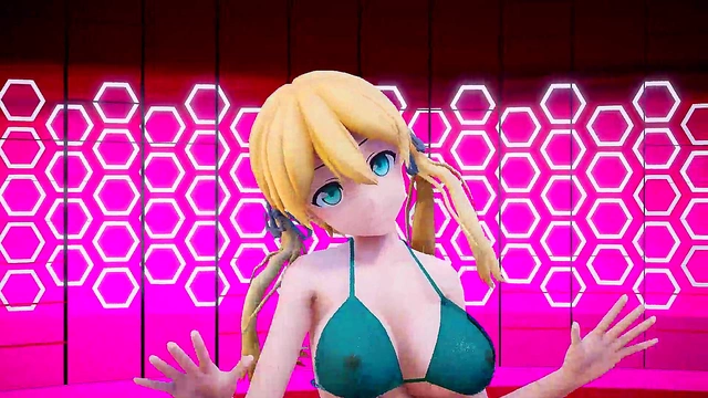 Kancolle Girls Bis & Eugen Anime Adventure With Sexy Hentai Action