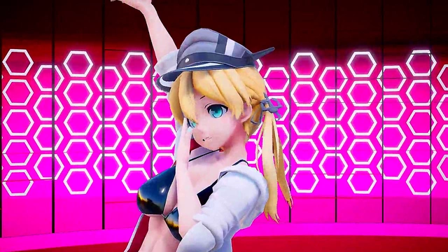 Kancolle Girls Bis & Eugen Anime Adventure With Sexy Hentai Action