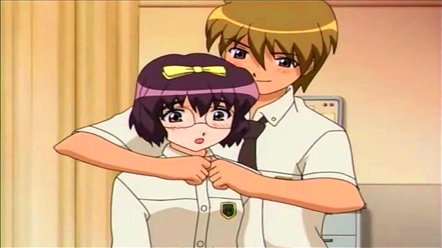 Step Sister Gives Her Virgin Blowjob For Sweet Anime Creampie