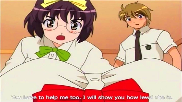 Step Sister Gives Her Virgin Blowjob For Sweet Anime Creampie