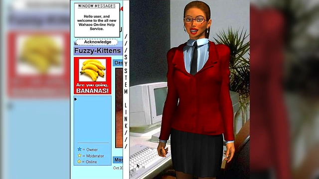 Huge-Titted Anime Chick Bounces Naked in XXX Flash Game World