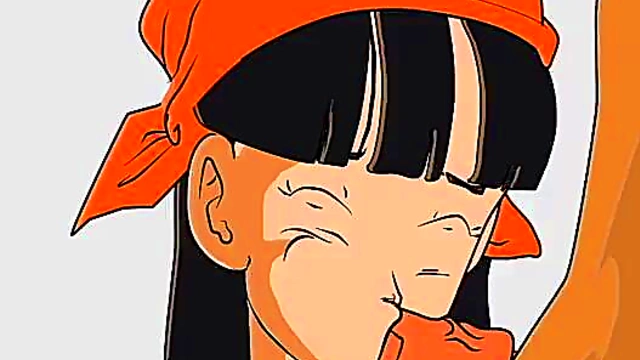 Pan From Dragon Ball Z Gives Hot Hentai Blowjob With Sexy Moans