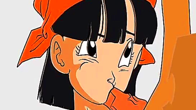 Pan From Dragon Ball Z Gives Hot Hentai Blowjob With Sexy Moans