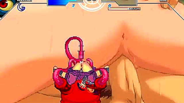 Horny Hentai Fighter Shows Off Her Skills With Intense Blowjob Session