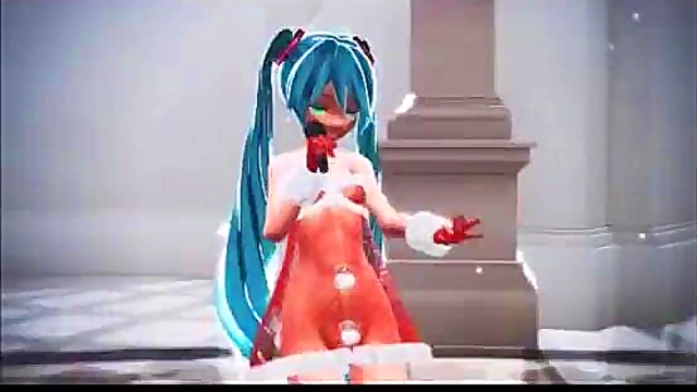 Blue-Haired Anime Cutie Celebrates Valentine’s Day With Steamy Toon Action