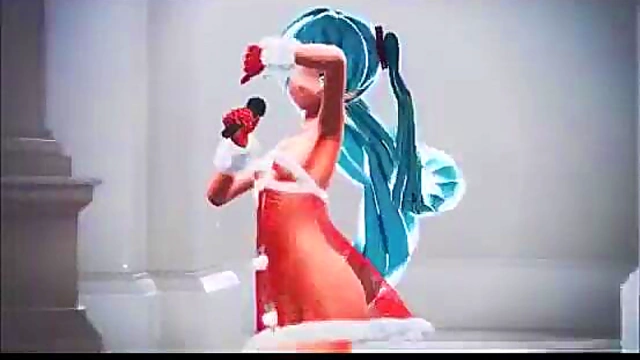 Blue-Haired Anime Cutie Celebrates Valentine’s Day With Steamy Toon Action