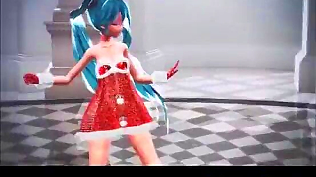 Blue-Haired Anime Cutie Celebrates Valentine’s Day With Steamy Toon Action