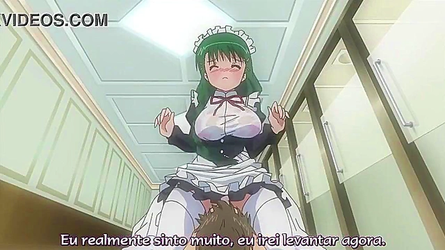 Horny Ladies Seduce Handsome Butler In Steamy Anime Adventure