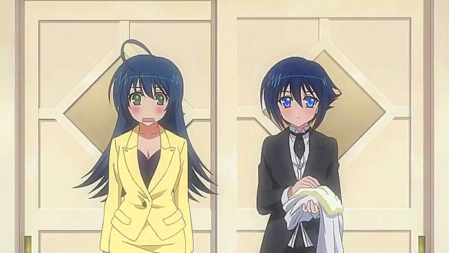 Horny Ladies Seduce Handsome Butler In Steamy Anime Adventure