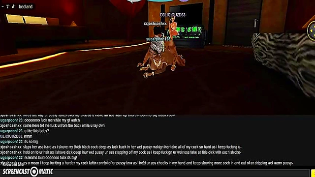 3D Hentai Game Adventure – Sugary Bedroom Seduction With IMVU Characters