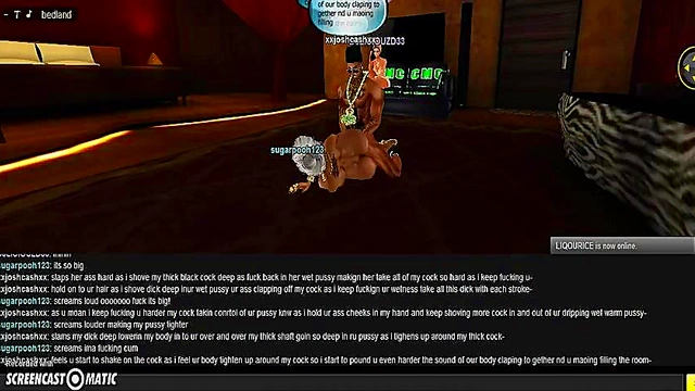 3D Hentai Game Adventure – Sugary Bedroom Seduction With IMVU Characters