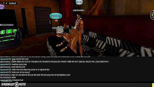 3D Hentai Game Adventure – Sugary Bedroom Seduction With IMVU Characters