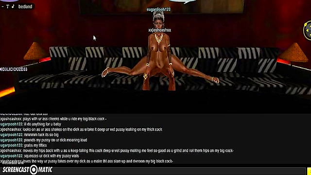 3D Hentai Game Adventure – Sugary Bedroom Seduction With IMVU Characters