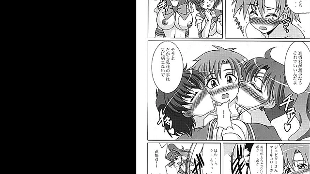 Sailor MoonErotic Anime Slideshow – Gekkou Mizuki’s Big Breasts in Group Action