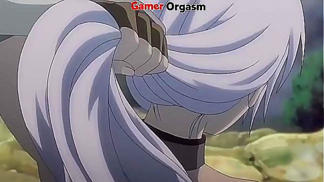 Horny Anime Chick Gets Magical Haircut Fetish Orgasm In The Forest