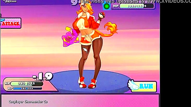 LolaRiMax Cuddles in Magic-Powered Pokemon Cosplay XXX Gameplay