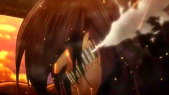 Shingeki No Kyojin Anime Couple Engage In Hot Hentai Shonen Sex Scene