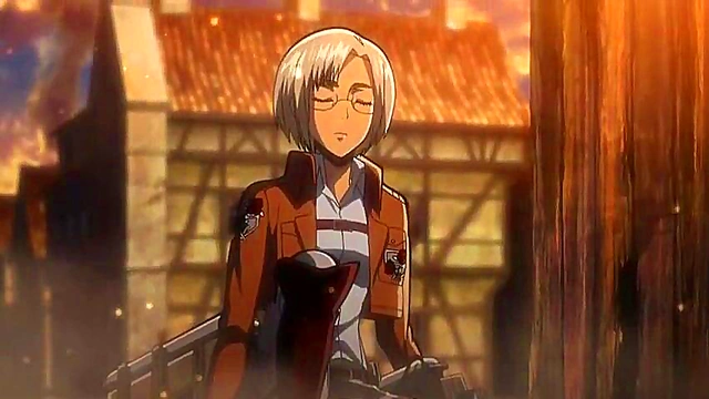 Shingeki No Kyojin Anime Couple Engage In Hot Hentai Shonen Sex Scene