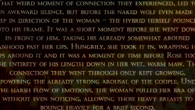 Horny Bunny Fucks Big-Cock Wolf in Doggy & Cowgirl for Halloween Orgy