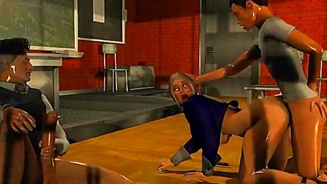 Marco's School Detention Turns Into Hot MILF Handjob Action With Mrs. Smith