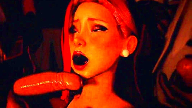 Redhead Jessica Takes 3D Bukakke In BlowBang With Rabbit SFM