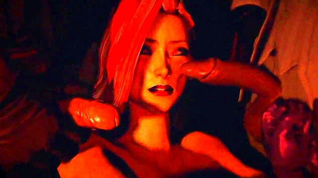 Redhead Jessica Takes 3D Bukakke In BlowBang With Rabbit SFM