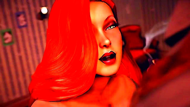 Redhead Jessica Takes 3D Bukakke In BlowBang With Rabbit SFM