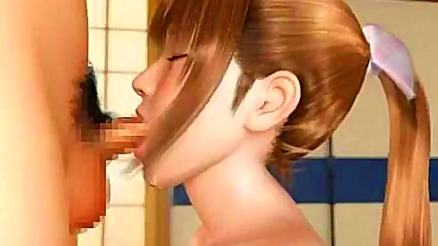 Big-Busted Anime Bitch Controls Oni-chan for Dick-Fucking Fun