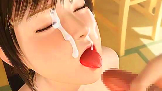 Big-Busted Anime Bitch Controls Oni-chan for Dick-Fucking Fun