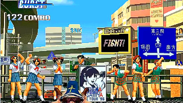 Athena Asamiya Battles Bridget in Steamy Hentai Mugen Match-Up