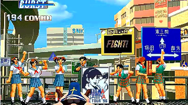 Athena Asamiya Battles Bridget in Steamy Hentai Mugen Match-Up