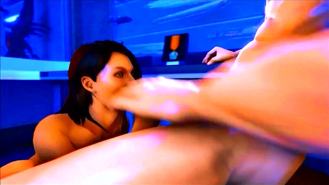 Ashley Williams & Commander Shepard's Hot 3D Anime Romance Compilation