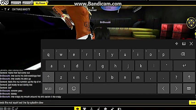 Sloppy Head Action With IMVU Hentai Chick In Hot Animated Session