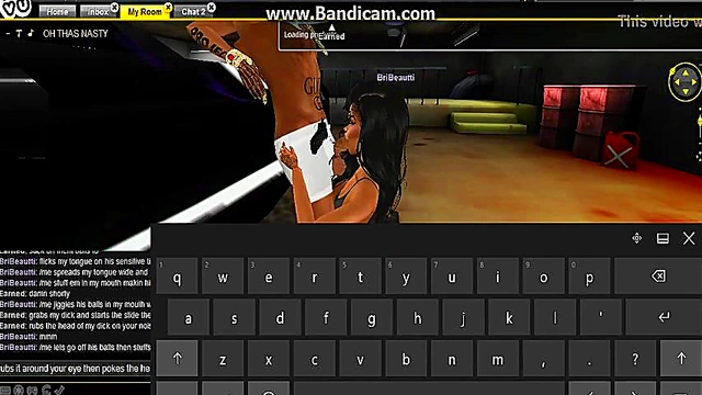 Sloppy Head Action With IMVU Hentai Chick In Hot Animated Session