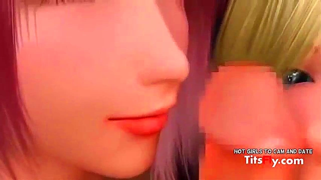 Blonde Hentai Goddess Engages in Intense 3D Anime Sex Games