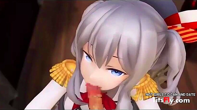 Cute Hentai Anime Girl Gives Seductive Blowjob For Hot Orgasmic Finish