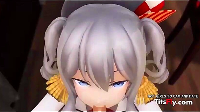 Cute Hentai Anime Girl Gives Seductive Blowjob For Hot Orgasmic Finish