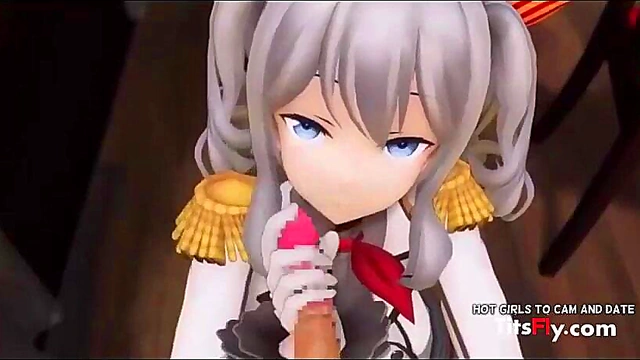 Cute Hentai Anime Girl Gives Seductive Blowjob For Hot Orgasmic Finish