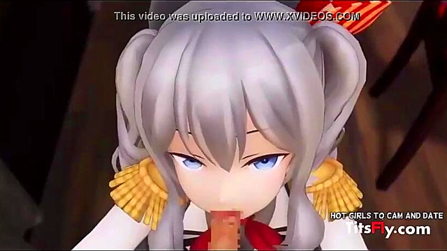 Cute Hentai Anime Girl Gives Seductive Blowjob For Hot Orgasmic Finish