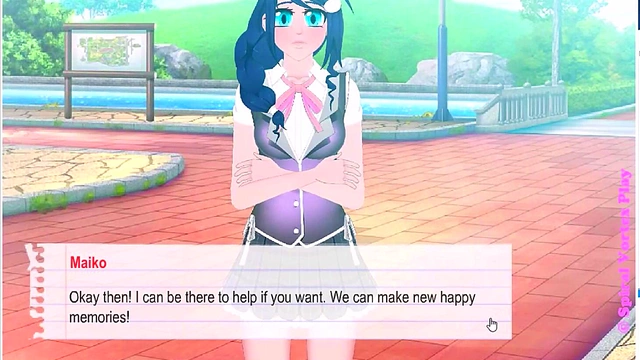 Umichan Maiko Classroom Cheats With Sexy Hentai Game Action