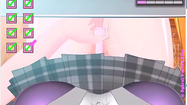 Umichan Maiko Classroom Cheats With Sexy Hentai Game Action