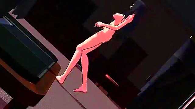 Hinata Dances Seductively in 3D Naruto SFM Animation