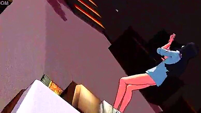 Hinata Dances Seductively in 3D Naruto SFM Animation