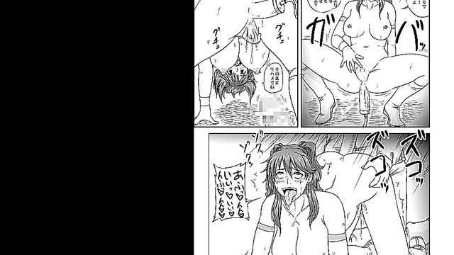 Gundam 00 Doujinshi – Chichi's Extreme Anime Anal & Double Penetration Fantasies