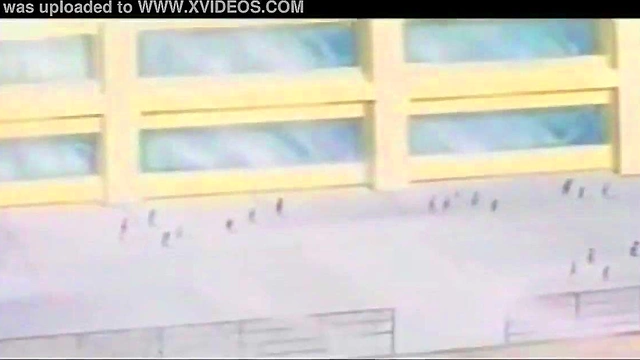 Horny Anime Teacher Gives Uncensored Blowjob & Anal Creampie To Virgin Step-Sis